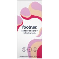Footner Barefoot Ready Exfoliating Socks 1 par